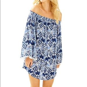 LILLY PULITZER Off the shoulder dress